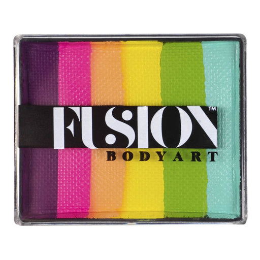 Fusion Body Art Face Paint - Rainbow Cake | NEW Unicorn Party (no neons) 50gr by Jest Paint