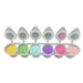 Superstar | Loose FINE Glitter Set 98981  -  FINE UNICORN Six Pack (90ml)