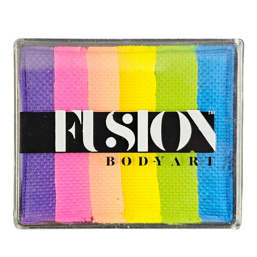 Fusion Body Art Face Paint - Rainbow Cake | NEW Unicorn Sparks (no neons) 50gr by Jest Paint