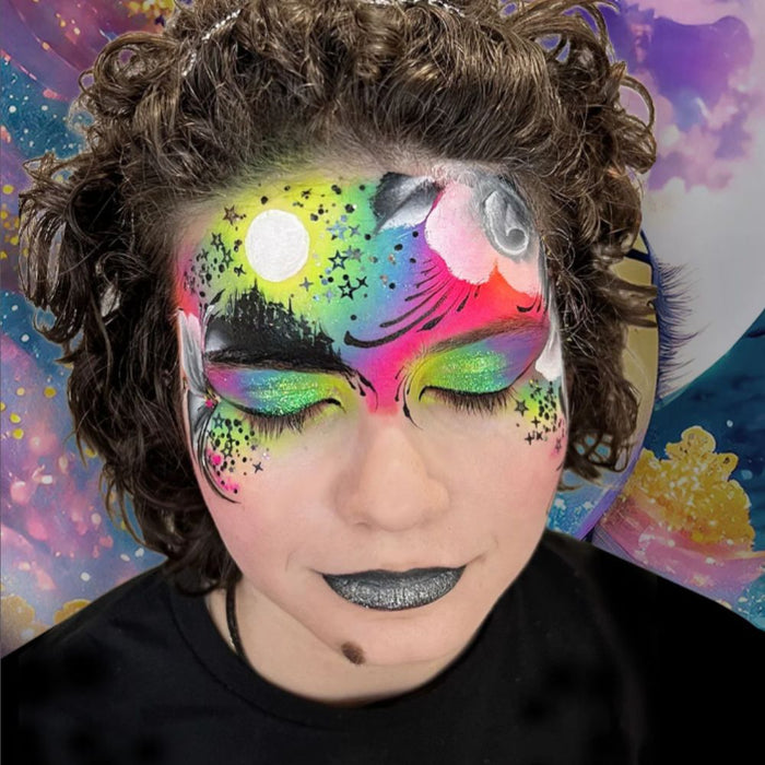 VIVID Glitter | GLEAM Glitter Cream | Nocturnal -  6 Color PALETTE (48gr)