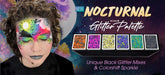 VIVID Glitter | GLEAM Glitter Cream | Nocturnal -  6 Color PALETTE (48gr)