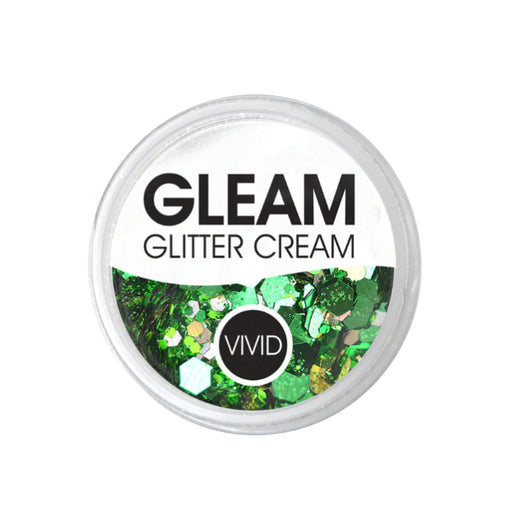 VIVID Glitter |  GLEAM Glitter Cream | Small EVERGREEN (10gr)