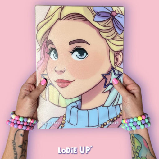 WABBY FUN | Face Painting Practice Board  - LODIE UP Edition - A4 Side Facing 1 - Hope
