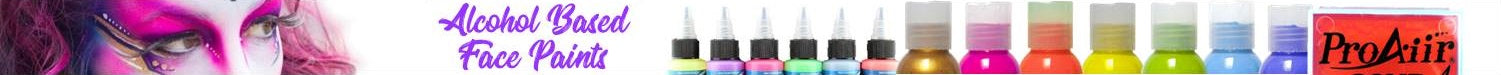 Alcohol Based Face and Body Paints