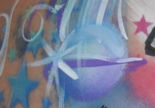 ROYAL | Dotter Face Painting Sponges - Daubers / Stipplers - BLUE - 3 pieces  (RD111)