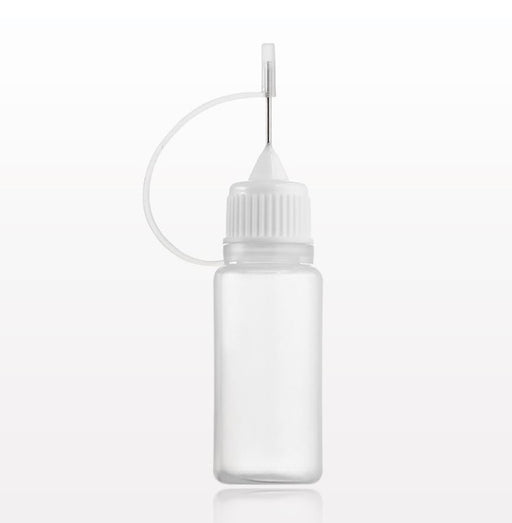 Empty Dropper Bottle with Capped Metal Applicator Tip - 10ml