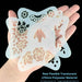 PK | FRISBEE Face Painting Stencil | New Mylar - Sugar Skull Elements - F3