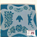 PK | FRISBEE Face Painting Stencil | New Mylar - Sugar Skull Elements - F3