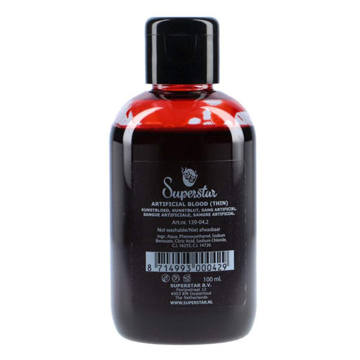Superstar | Special FX  - (139-04.2)  Clear Thin Fake Blood  - 100ml Bottle