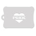 Ooh! Face Painting Stencil | Gay Pride Heart (SB27)