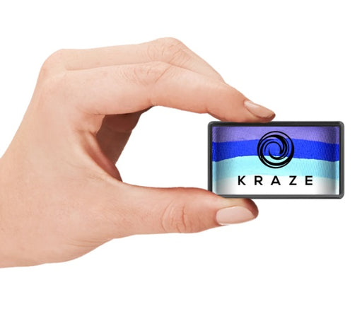 Kraze FX Face and Body Paints | Domed 1 Stroke Cake - Sea Wave 25gr