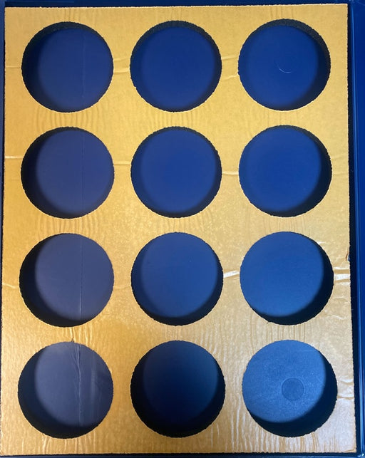 Superstar Face Paint | THIN BACKLESS - Empty Foam Insert for 45gr Cakes - 12 Spots