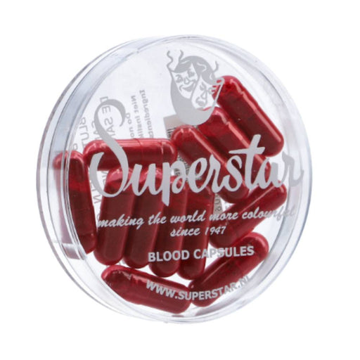 Superstar | Special FX  - (139-06.1)  Fake Blood Powder Capsules  - 12 pcs