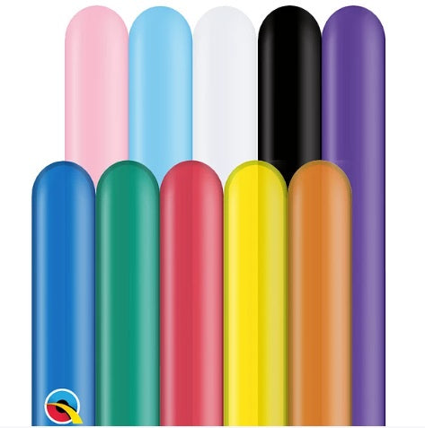 Qualatex Balloons | 160Q - MINI TRADITIONAL Assortment - 100 ct (3915)