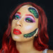 Mehron | INtense Pressed Powder Pigments - Coated Card Stock Magnetic Case - 8 Color FIRE Palette