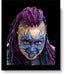 TAP 104 Face Painting Stencil - Unicorn Horn Swirl