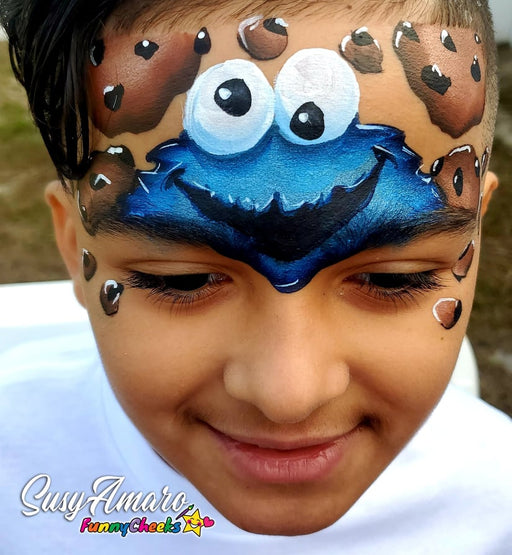 Silly Farm | Face Paint Arty Brush Cake 28gr - EZ (Easy) Strokes by Susy Amaro - Reindeer Sparkle