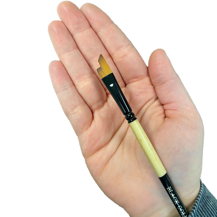 Black Gold Dynasty Face Painting Brush - Butterfly Small Angle (206BSA)