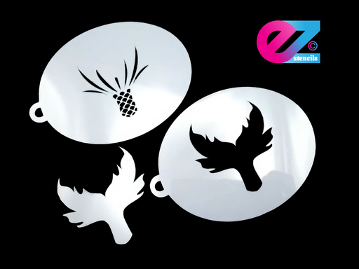 EZ STENCILS by Susy Amaro | Mermaid Tail Stencil Set