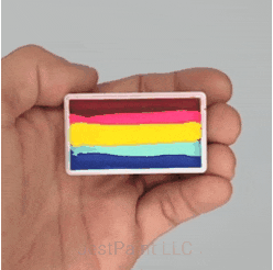 DFX Special Effects Paint Rainbow Cake - Small Real Rainbow (RS30-60)  (16ml / approx. 28gr)  #37 (SFX - Non Cosmetic)