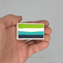 DFX Face Paint Rainbow Cake - Small Spring Time (RS30-34)  (16ml / approx. 28gr)  #34