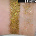Fusion Body Art  - Face Painting Glitter | Golden Stars Pump - 10gm/0.35oz