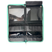 Jest Paint | Ultimate Face Painting Brush Wallet - TEAL Sparkly Exterior with Black Interior