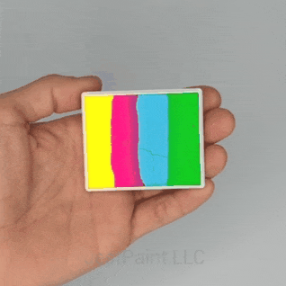 DFX Paint Rainbow Cake - Large Happy Birthday (RS50-98) Approx. 50gr  #18 (SFX - Non Cosmetic)