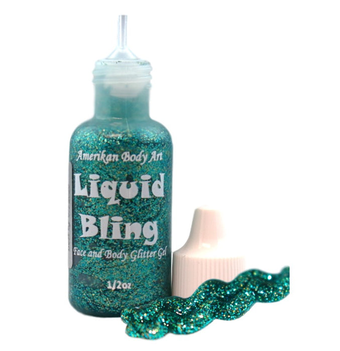 Amerikan Body Art | Liquid Bling Face Painting Glitter Gel - Atlantis  1/2oz   #12