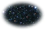 Amerikan Body Art | Face Paint Glitter Poof - Holographic Black (1/2oz) #30