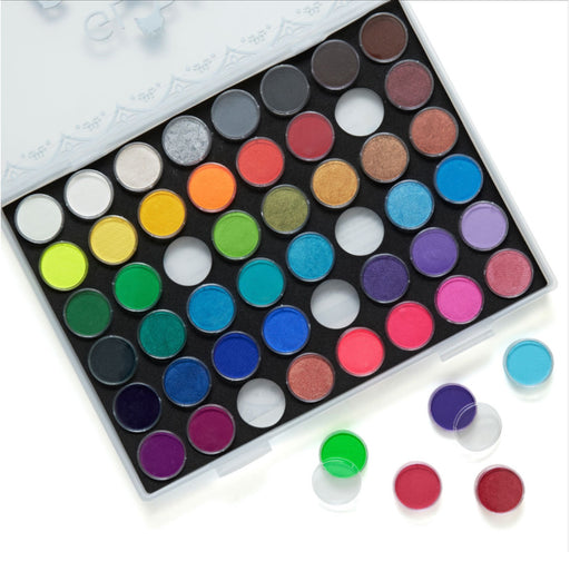 Global Colours Body Art | All You Need GRANDE Body Art Palette (48 Colors - 6 gram samplers) (Contains some SFX - Non Cosmetic Colors)