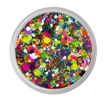 VIVID Glitter | Loose Chunky Hair and Body Glitter | UV Aloha (10gr)