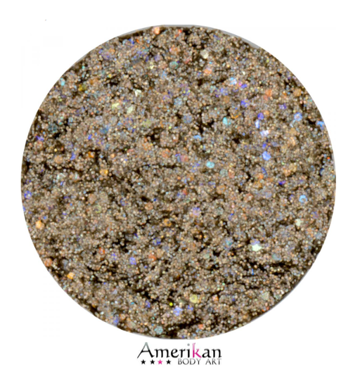 Amerikan Body Art | Fine Glitter Creme - ( Gold Mix ) STARDUST -15gr