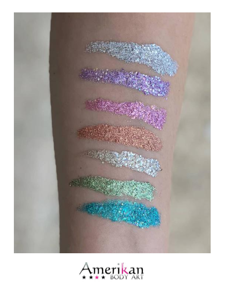 Amerikan Body Art | Glitter Creme - DISCONTINUED - NEPTUNE -10gr