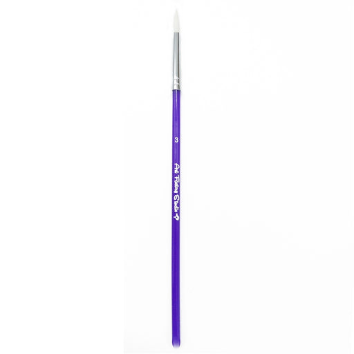 Art Factory Studio Face Painting Brush - #3 Acrylic Handle Round