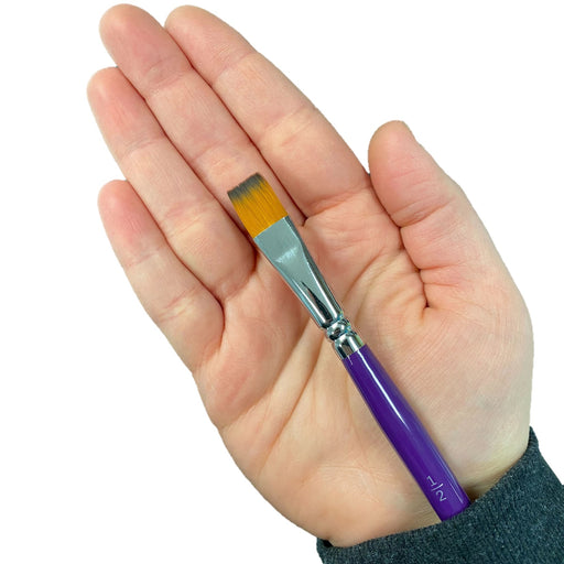 Art Factory Studio Face Painting Brush - 1/2" FLAT