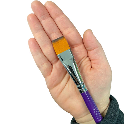 Art Factory Studio Face Painting Brush - 3/4" FLAT