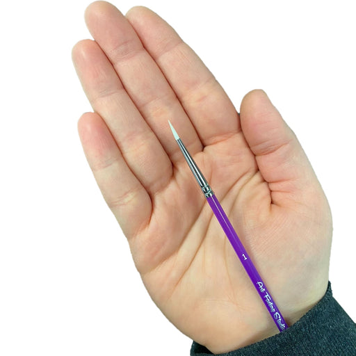 Art Factory Studio Face Painting Brush - #1 Acrylic Handle Round