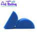 Art Factory | Blue High Density Face Painting Sponges - Half Circle (2 pieces)