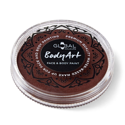 Global Colours Body Art | Face and Body Paint -  NEW Standard Rose Brown 32gr