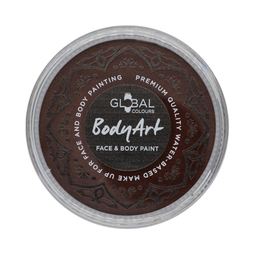 Global Colours Body Art | Face and Body Paint -  NEW Standard Rose Brown 32gr