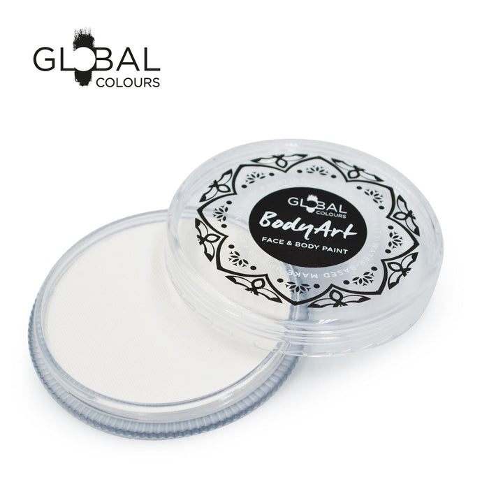Global Colours Body Art | Face and Body Paint - NEW Standard White 32gr