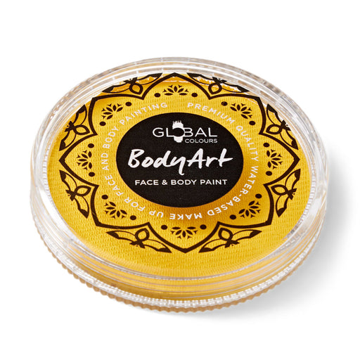 Global Colours Body Art | Face and Body Paint - NEW Standard Yellow (32gr)