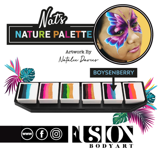 Fusion Body Art and FX  - Natalee Davies Palette | Nature (SFX - Non Cosmetic)