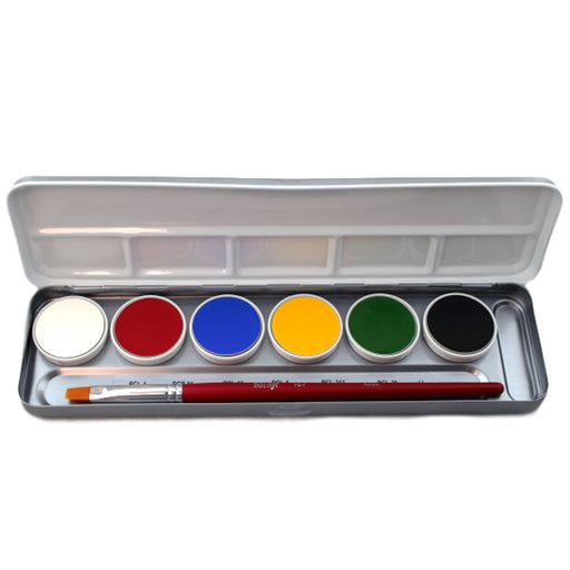 Ben Nye | MagiCake Aqua Face Paint - ( CFK-6) 6 Color Primary Palette