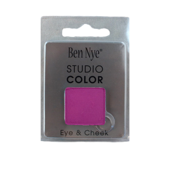 Ben Nye | Powder Face Paint - Studio Color Rainbow Refill Blush - (REDR11)  PASSION PURPLE - 1.75 gm