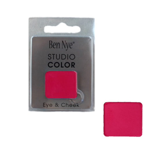Ben Nye | Powder Face Paint - Studio Color Rainbow Refill Blush - (REDR3)   RASPBERRY - 1.75 grams
