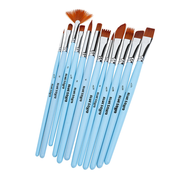 Blue Squid | DISCONTINUED - Face Painting Brush Set of 12