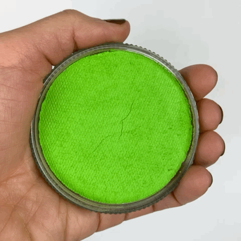 Blue Squid | PRO Face Paint - Classic Bright Green (Lime) 30gr