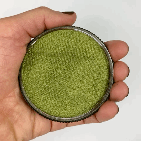 Blue Squid | PRO Face Paint - Metallic Bronze Green 30gr